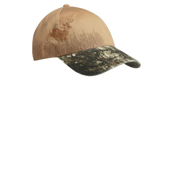 Embroidered Camouflage Cap Thumbnail