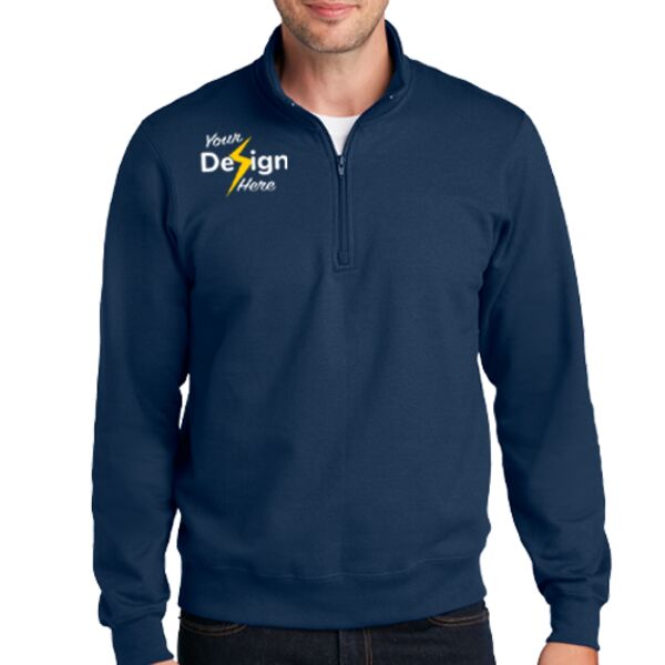 Fan Favorite Fleece 1/4 Zip Pullover Sweatshirt Thumbnail