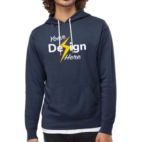Unisex Lightweight Hooded Sweatshirt Thumbnail