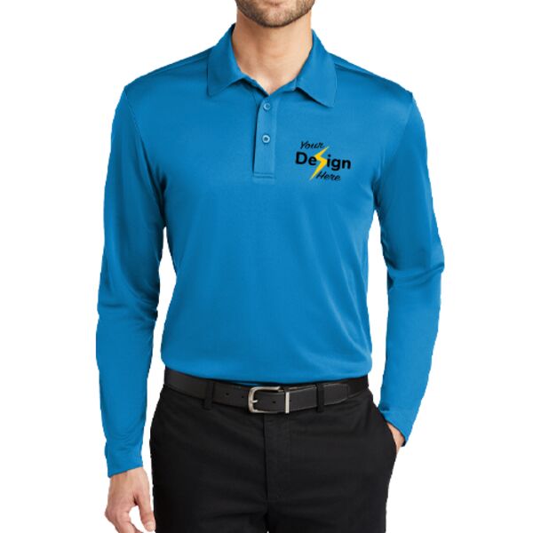 Silk Touch Performance Long Sleeve Polo Thumbnail