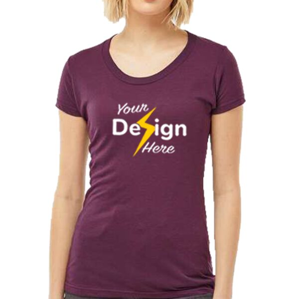 Women's Slim Fit Tri-Blend T-Shirt Thumbnail