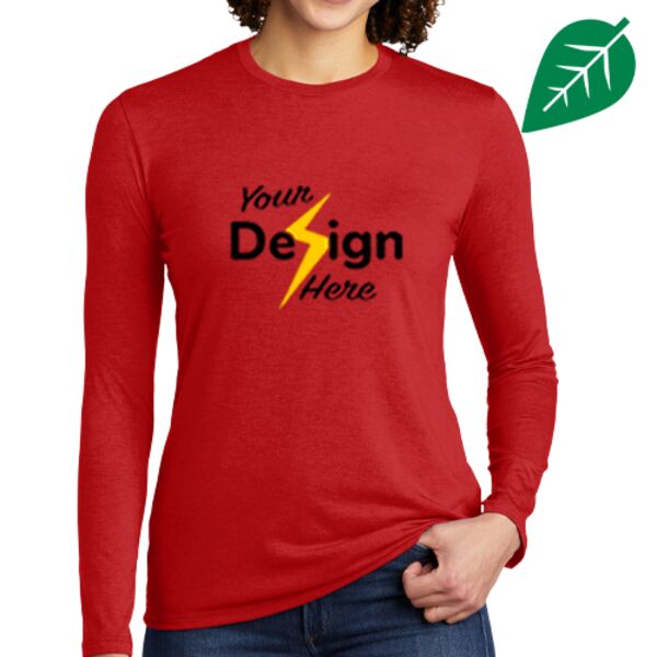 Women's Tri Blend Long Sleeve Tee Thumbnail