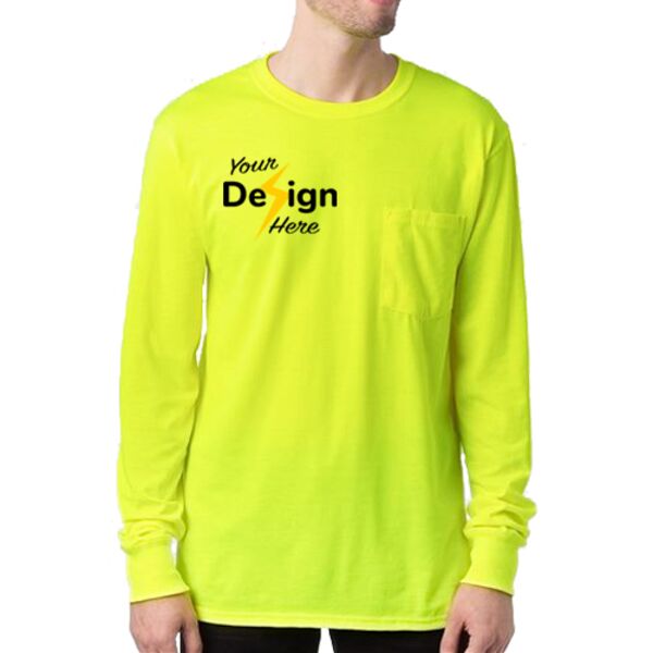 Workwear Long Sleeve Pocket T-Shirt Thumbnail