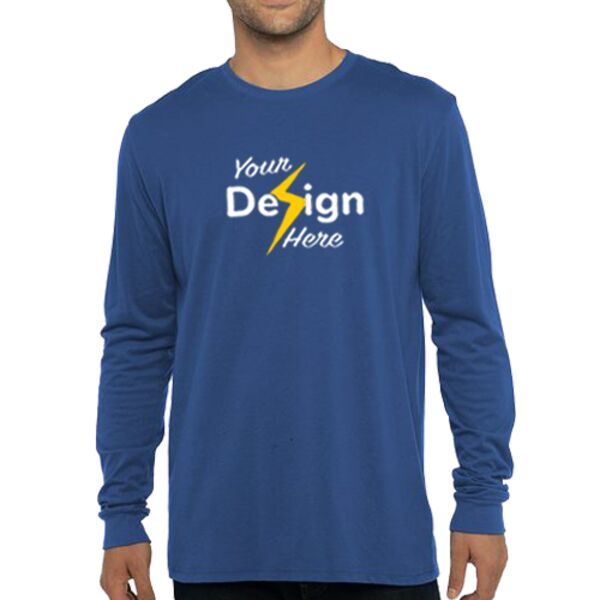 Unisex Sueded Long Sleeve T-Shirt Thumbnail