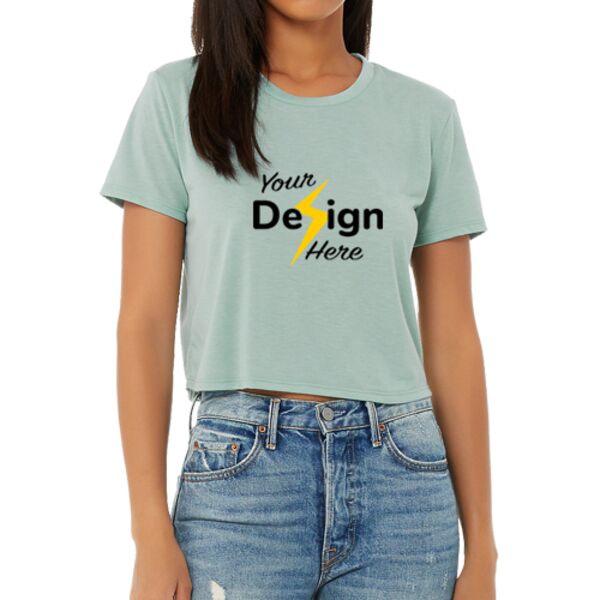 Women’s Flowy Crop Tee Thumbnail