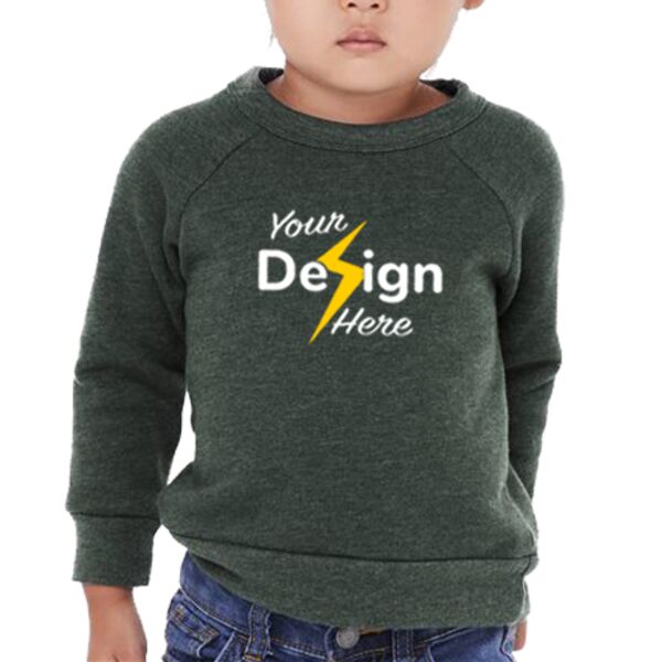 Toddler Sponge Fleece Raglan Sweatshirt Thumbnail