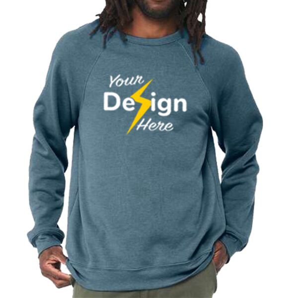 Sponge Fleece Drop Shoulder Crewneck Sweatshirt Thumbnail