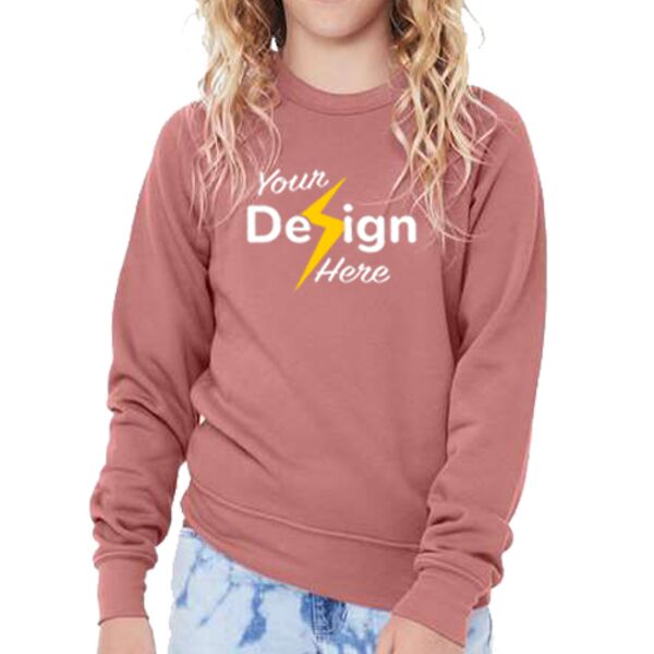 Youth Sponge Fleece Crewneck Sweatshirt Thumbnail