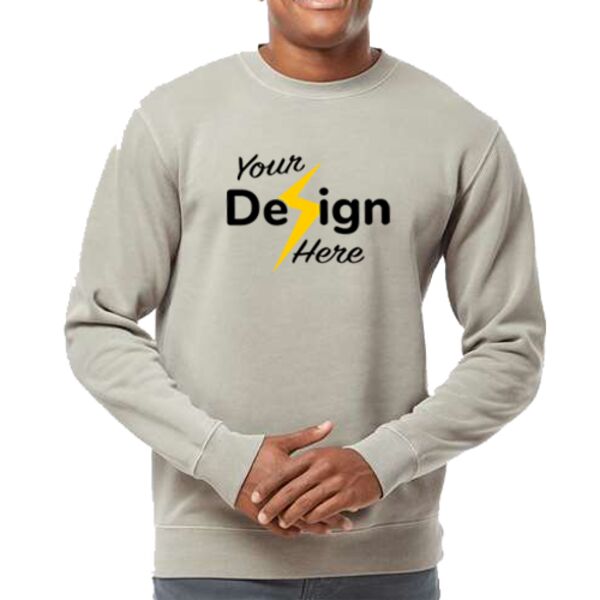 Midweight Pigment-Dyed Crewneck Sweatshirt Thumbnail