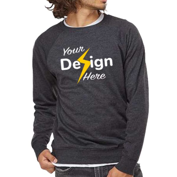 Icon Lightweight Loopback Terry Crewneck Sweatshirt Thumbnail