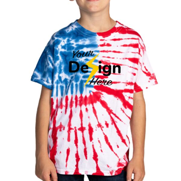Youth Novelty Tie-Dyed T-Shirt Thumbnail