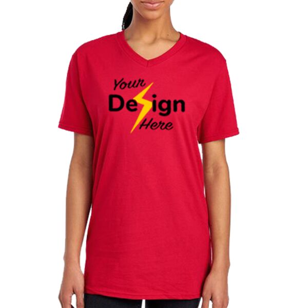 HD Cotton V-Neck T-Shirt Thumbnail