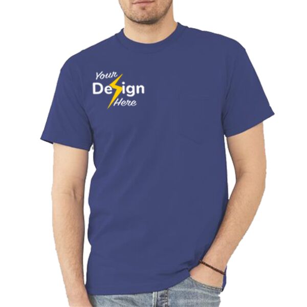 USA-Made T-Shirt with a Pocket Thumbnail