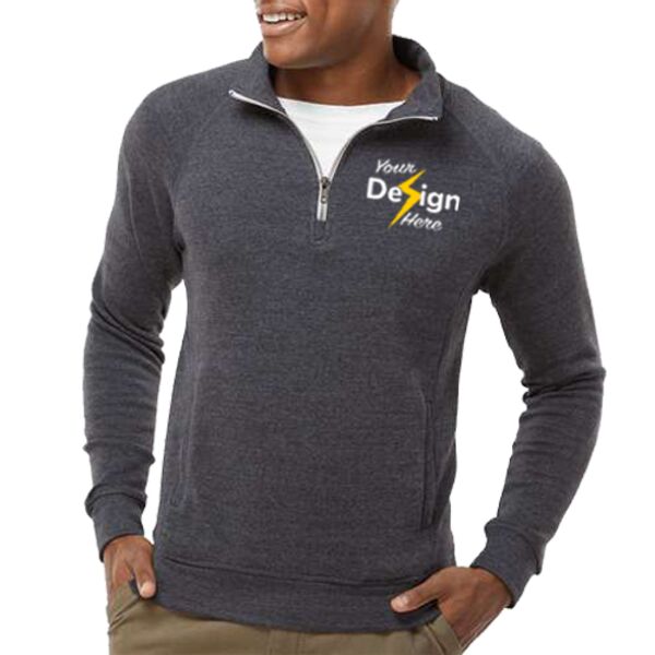Triblend Quarter-Zip Sweatshirt Thumbnail