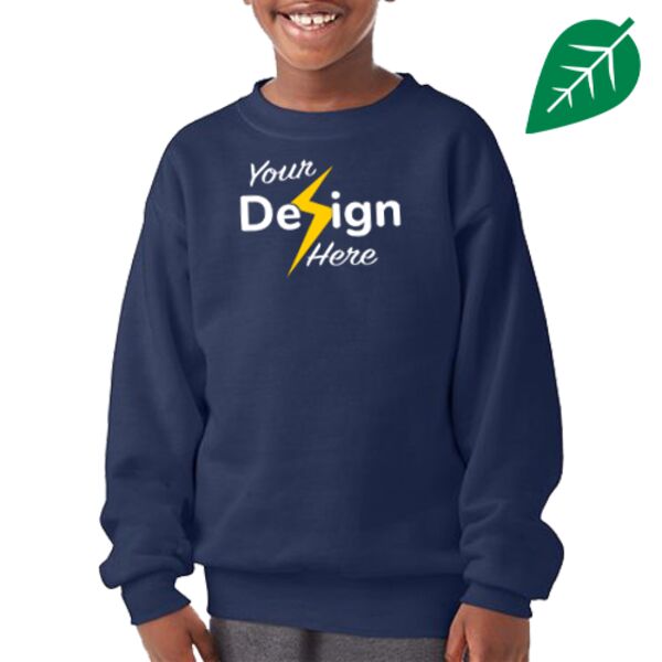 Ecosmart® Youth Crewneck Sweatshirt Thumbnail