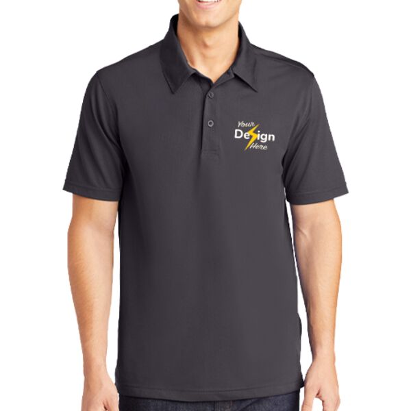 PosiCharge ® Active Textured Polo Thumbnail