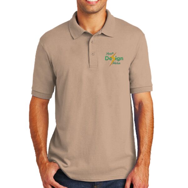 Core Blend Jersey Knit Polo Thumbnail