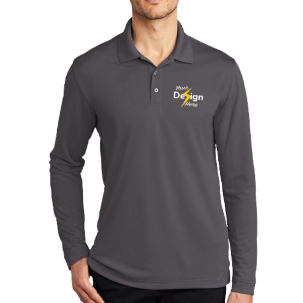 Dry Zone ® UV Micro Mesh Long Sleeve Polo Thumbnail