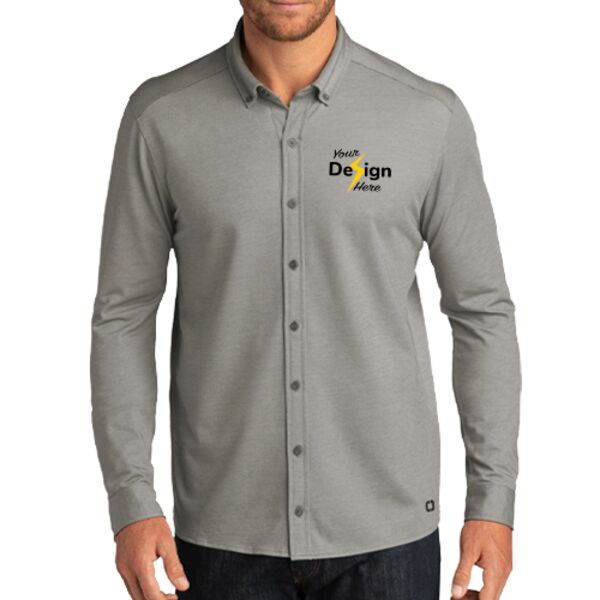 Code Stretch Long Sleeve Button Up Thumbnail