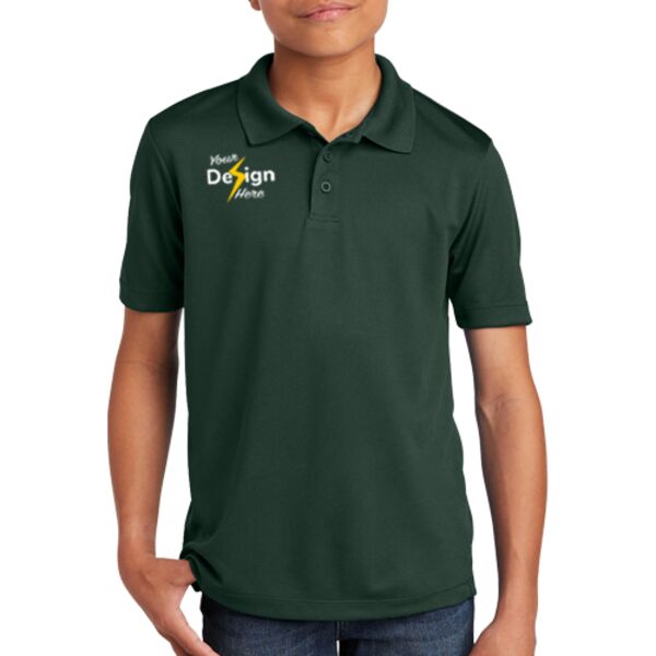 Youth PosiCharge ® RacerMesh ® Polo Thumbnail