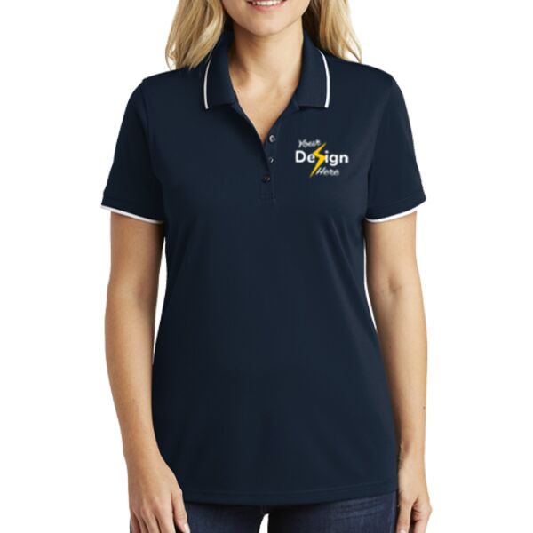 Ladies Dry Zone ® UV Micro Mesh Tipped Polo Thumbnail