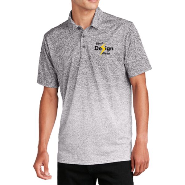 Ombre Heather Polo Thumbnail