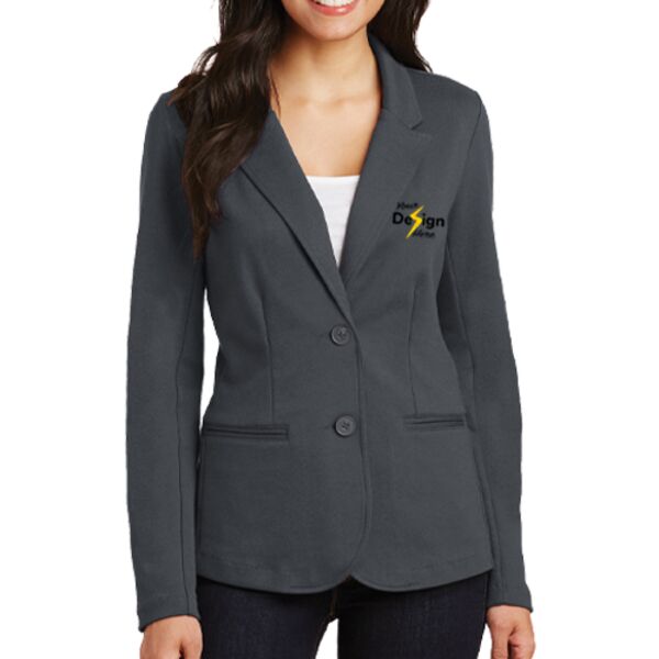 Ladies Knit Blazer Thumbnail