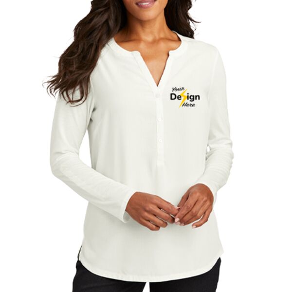 Ladies Concept Henley Tunic Thumbnail