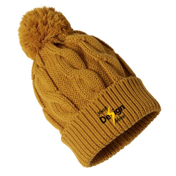 Chunk Twist Cuffed Beanie Thumbnail