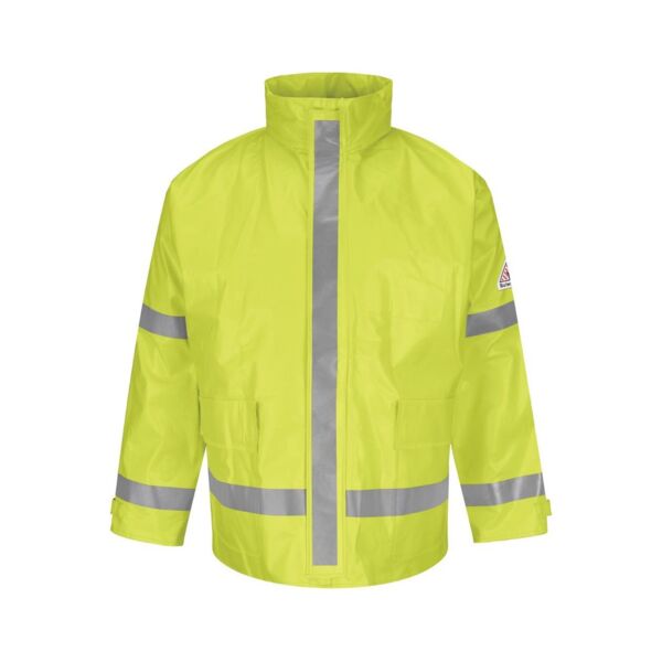 Hi-Vis Flame-Resistant Rain Jacket Thumbnail