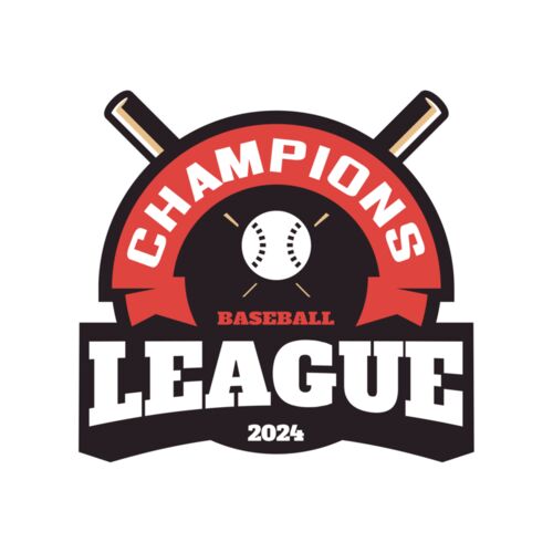 Champions League Baseball logo template Thumbnail