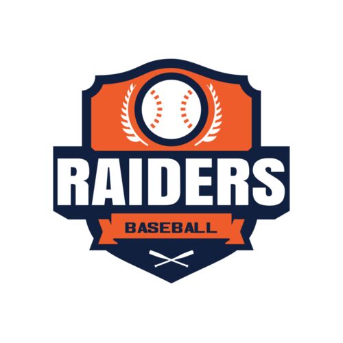 Raiders Baseball logo template Thumbnail