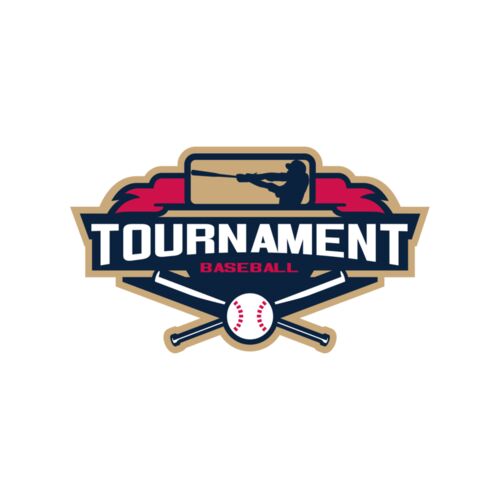 Tournament Baseball logo template Thumbnail