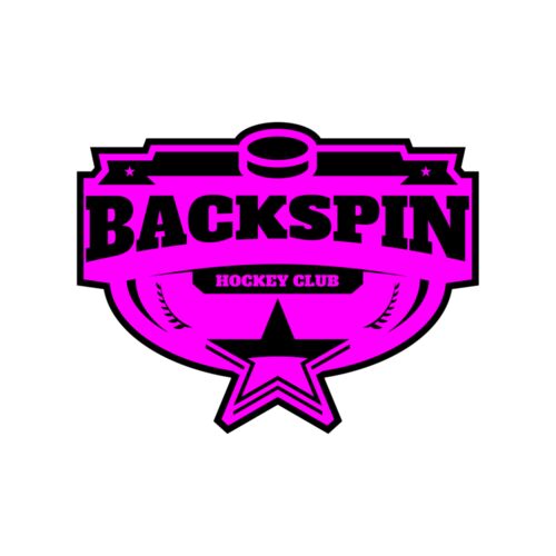 Backspin Hockey Club logo template Thumbnail