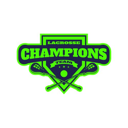 Champions Lacrosse Team Logo Template	 Thumbnail