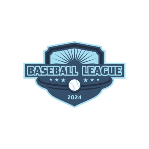 Baseball League Logo Template 03 Thumbnail