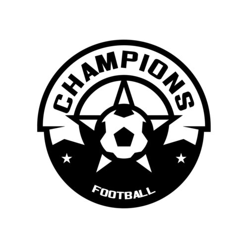 Champions Football logo template Thumbnail