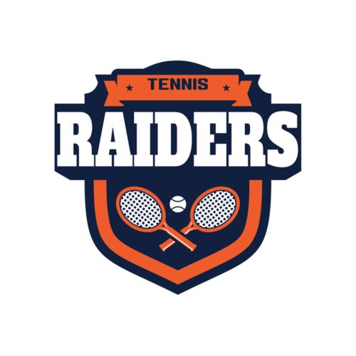 Raiders Tennis logo template Thumbnail