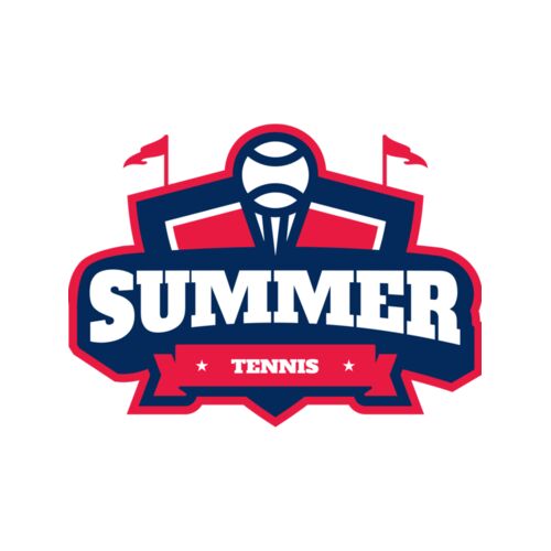 Summer Tennis logo template Thumbnail