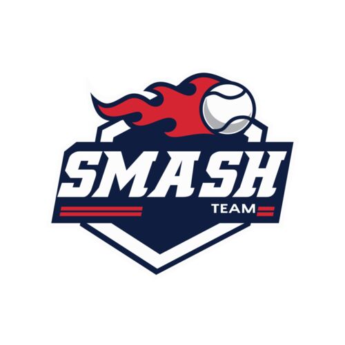 Smash Tennis Team logo template Thumbnail