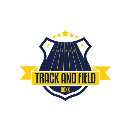 Track & Field Team Logo 06 Thumbnail