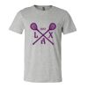 Unisex Heather CVC Jersey Tee Thumbnail